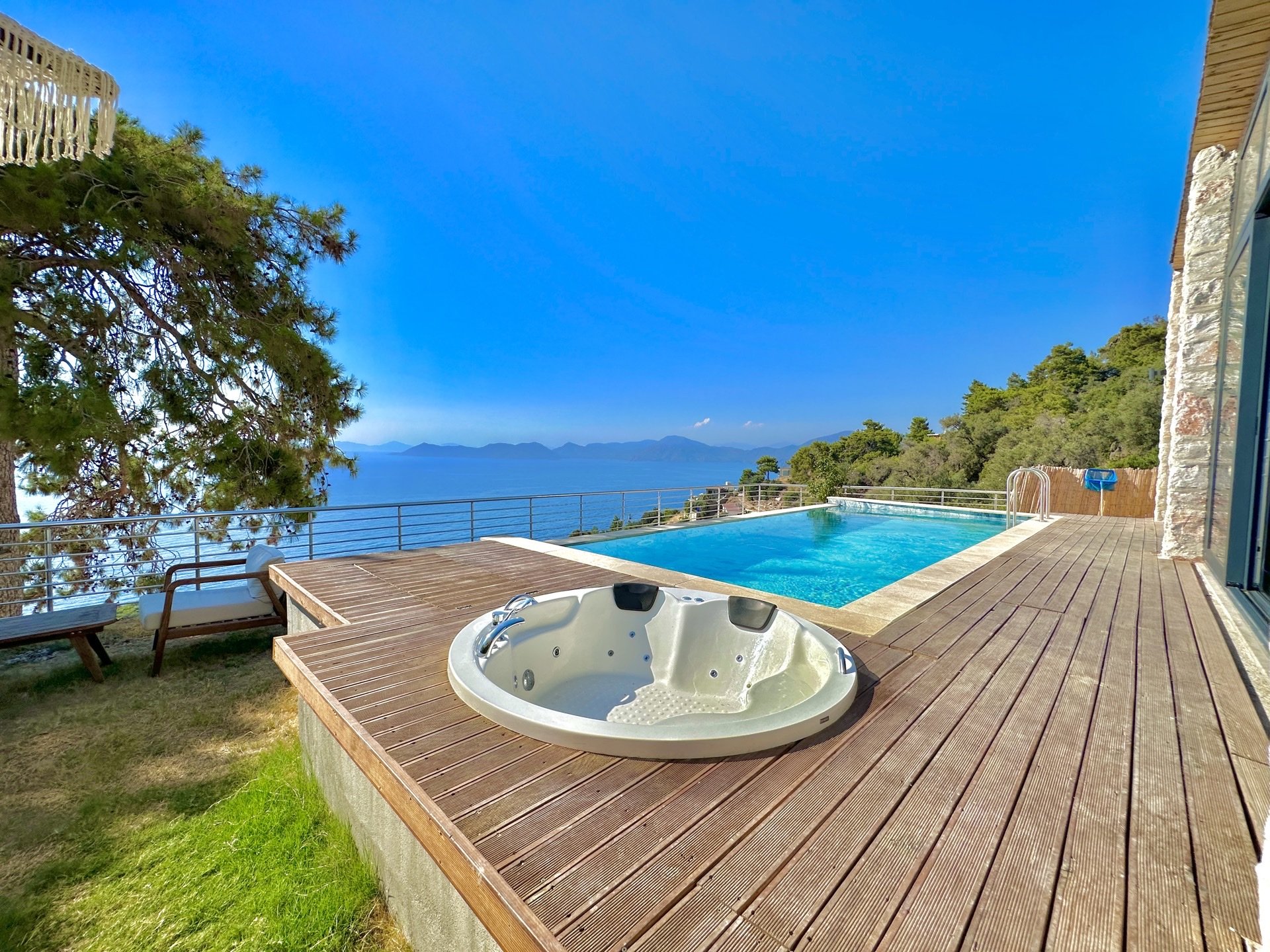 La Luna Faralya Deluxe Villa — özel havuz ve bahçe